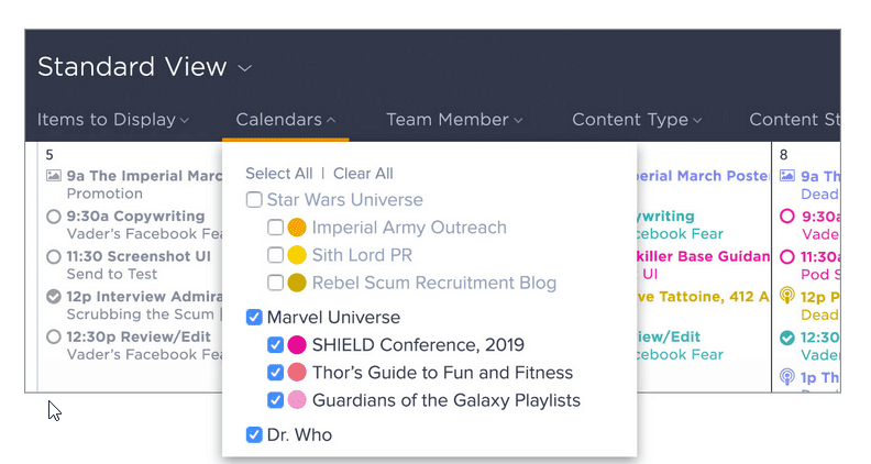 DivvyHQ - content calendar tool