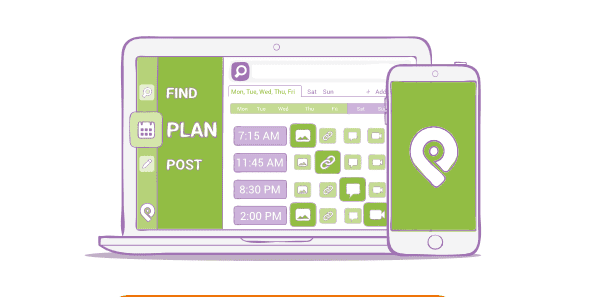 Post Planner - social media content calendar tool
