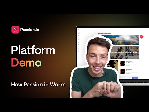 Passion.io Platform Demo - Create a mobile app for your content &amp; community
