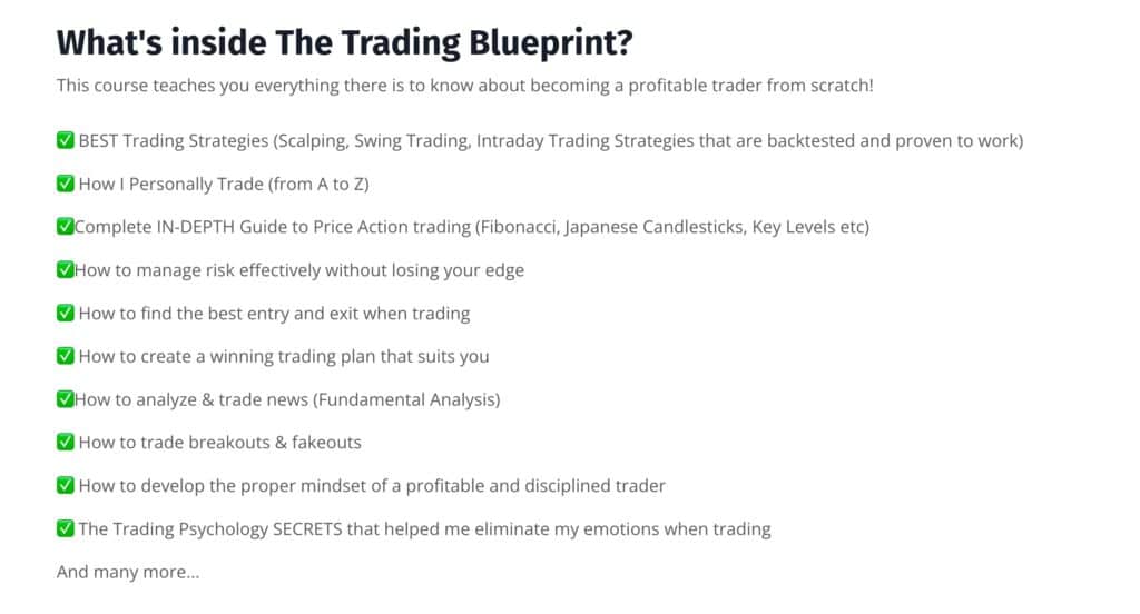 The trading geek course